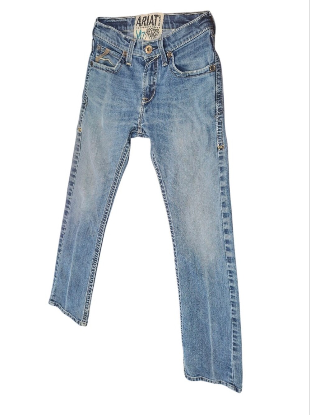 Ariat Rocker Straight Leg Men’s Jeans 29x34 Light Wash